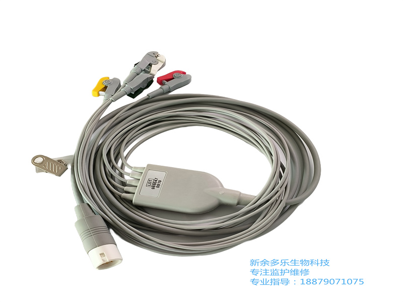 飛利浦 5 導(dǎo)聯(lián) IEC ECG 電纜導(dǎo)線(xiàn)夾 989803143191 12 針