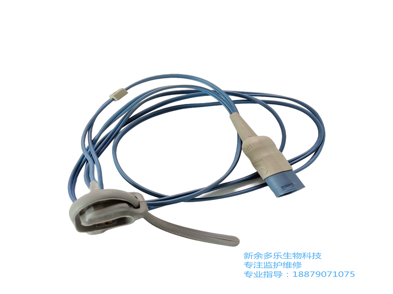 飛利浦M1193A可重復使用新生兒腳帶血氧傳感器8針全新原裝 (6).png