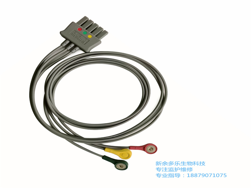 飛利浦Efficia可重復(fù)使用3導(dǎo)卡扣式歐標(biāo)心電線989803160681全新原裝 (9).jpg