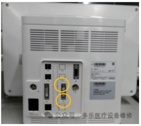 拆卸邁瑞N17獨立顯示屏板組件圖解