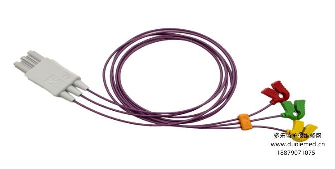 飛利浦 M1626A ECG 導聯(lián)線組（非屏蔽 3 導聯(lián)微型夾）產(chǎn)品介紹