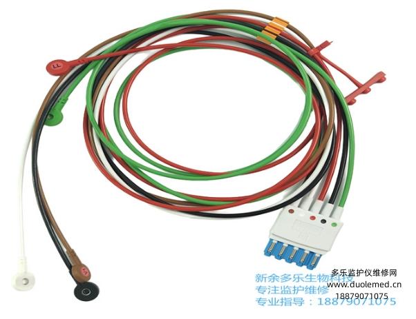 飛利浦 M1644A CBL 可重復使用心電圖5導聯(lián)卡扣產(chǎn)品介紹