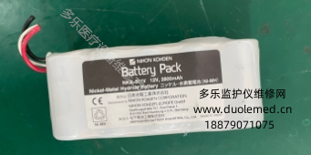 日本光電TEC-7621C電池NKB-301V 12V 2800mAh 報(bào)價(jià)