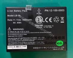 寶萊特Q5監(jiān)護儀電池LB-08 11.1V 4000mAh 12-100-0003 詢價